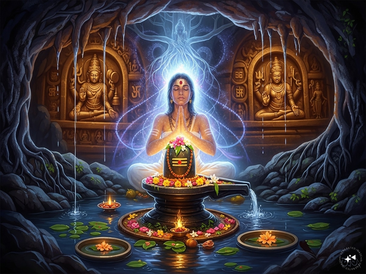 sapne me shivling ki puja karna