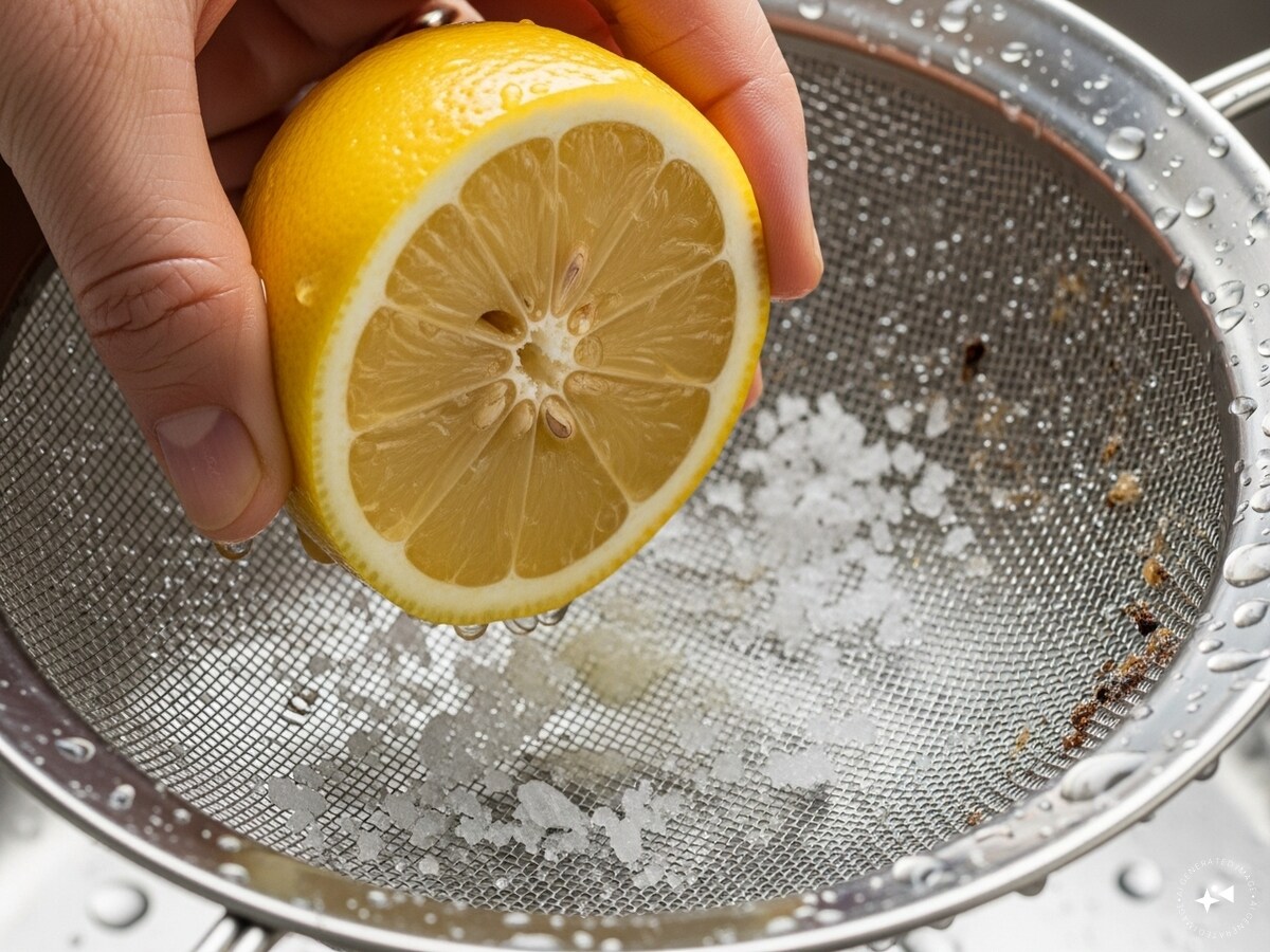 Tea strainer cleaning tips
