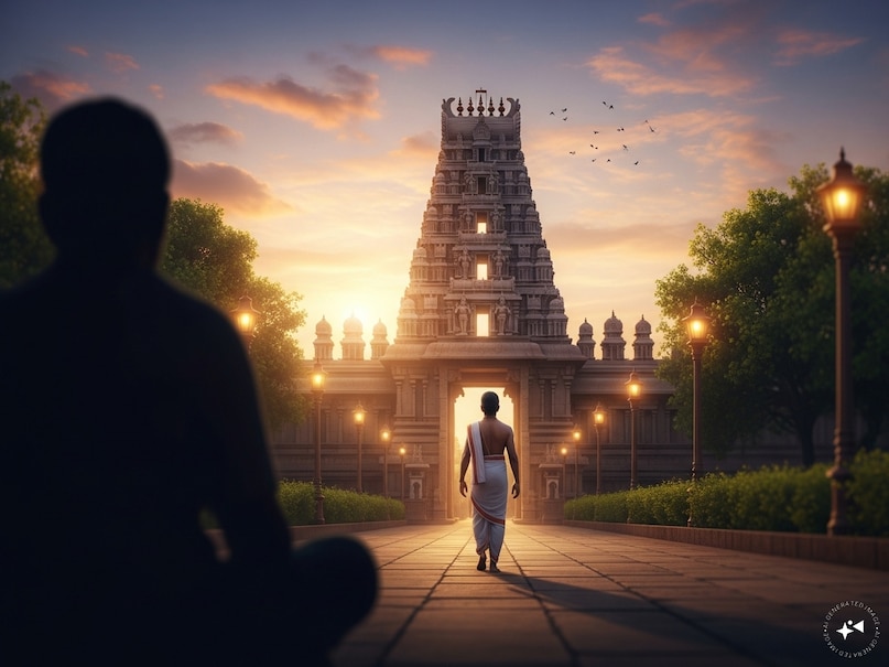 sapne me mandir dekhna