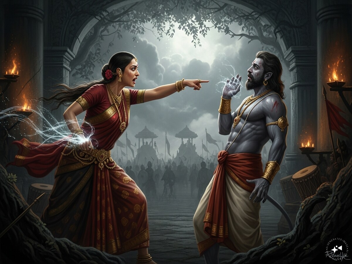 Draupadi curse mystery