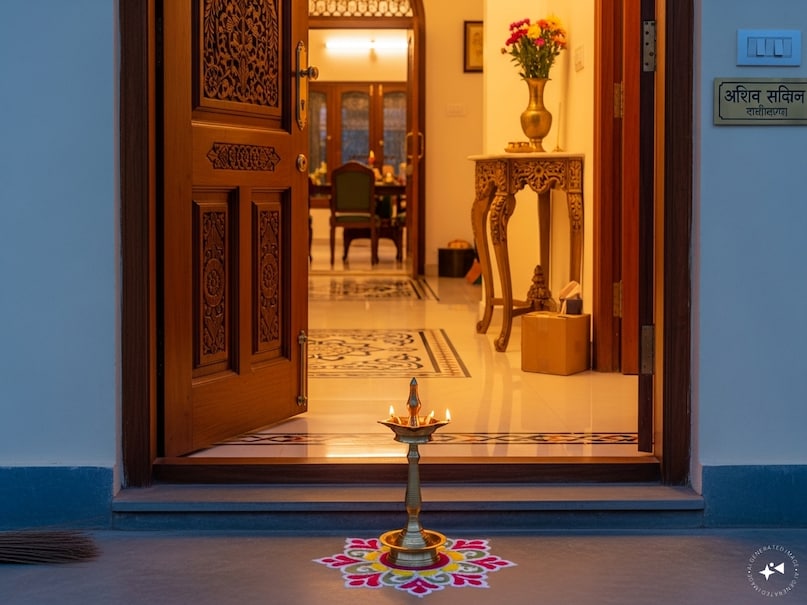 Vastu remedies for home entrance