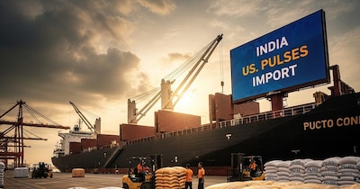 US Lawmakers Urge Trump to Cut Tariffs on Indian Pulses for Trade Deal