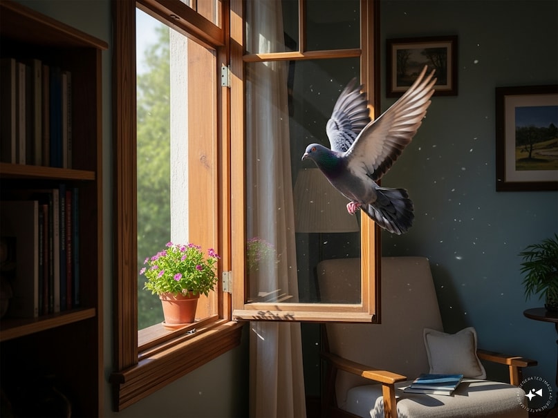 pigeon in house meaning pigeon in house meaning