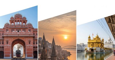 भारत में ट्रेन से घूमने की जगहें