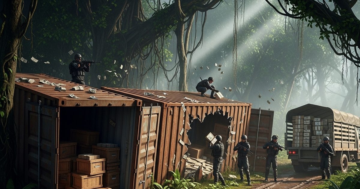 कर्नाटक-महाराष्ट्र बॉर्डर पर महालूट, जंगल से आ रहा था ट्रक, अंदर भरा था कैश, चोरों ने उड़ा लिए 1000 करोड़!