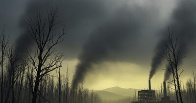 बर्नीहाट वायु प्रदूषण (फोटो-AI) 