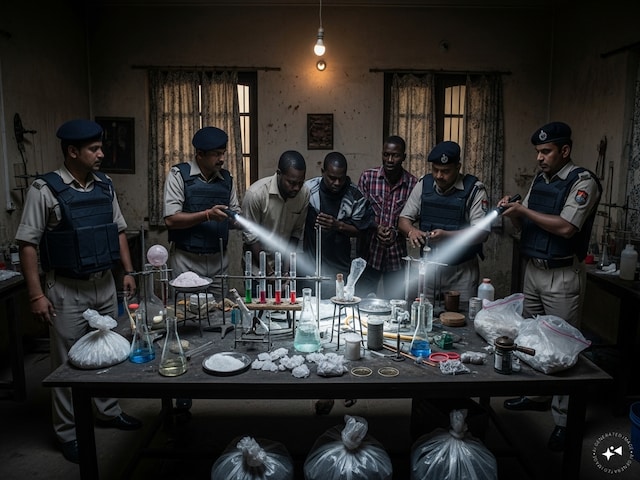 साधारण मकान में पक रहा था ‘स्पेशल पकवान’, पुलिस पहुंची तो उड़ गए होश