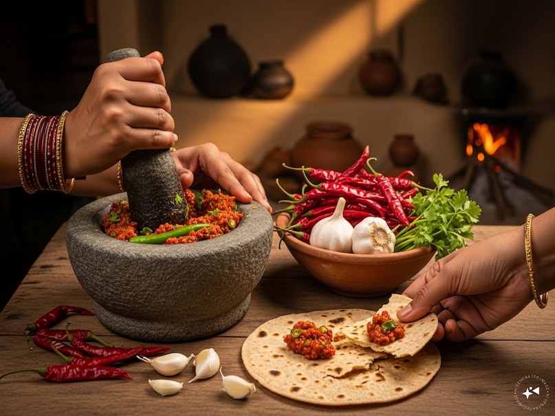 Rajasthani Lechon Chutney Recipe