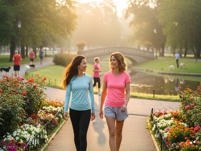 how many steps should you walk daily, daily walking benefits for heart health, walking 10000 steps health benefits, walking for long life and fitness, ayurveda and walking benefits, reduce heart attack risk by walking, how many steps should you walk daily, benefits of walking, how many steps should you walk to prevent heart attack, how many steps should you walk daily