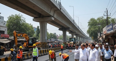 Bhangel Salarpur Elevated Road to Open Soon, Noida Traffic Relief in Sight