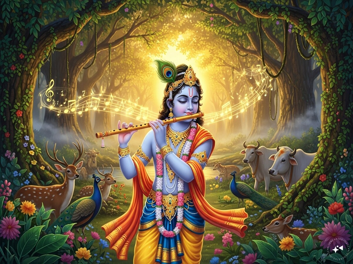 krishna ji ki bansuri ka kya naam tha