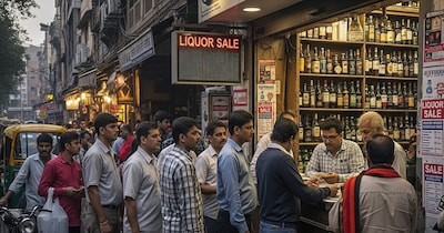 Delhi's Liquor Sales Soar: 6% Increase in Sales, 11% Jump in Revenue