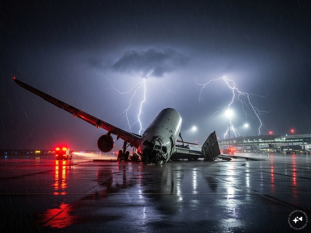 It wobbled, fluttered, then crashed, the plane overturned, didn't even get a chance to make 'mayday call'