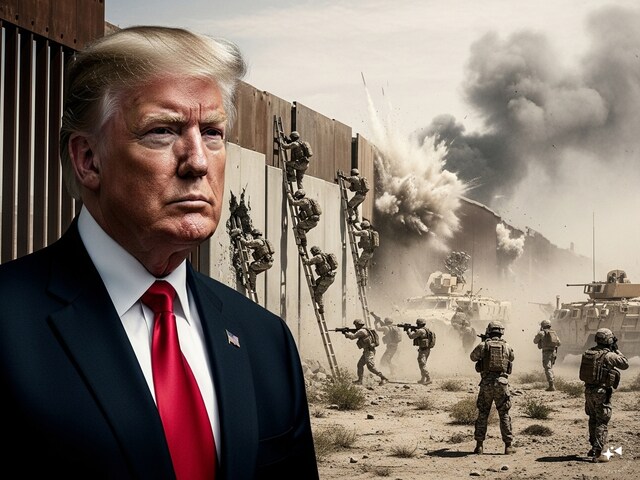 Donald Trump will attack Mexico! Why did you announce the withdrawal of the army?