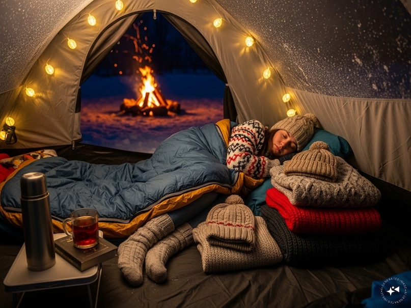 Winter camping tips