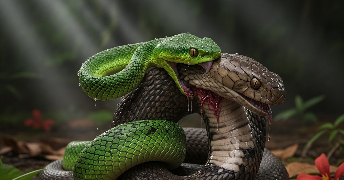 एक जहरीला सांप दूसरे जहरीले सांप को काट ले तो क्या होता है, आपने सोचा है कभी? क्या हर जहर मौत का पैगाम लाता है?