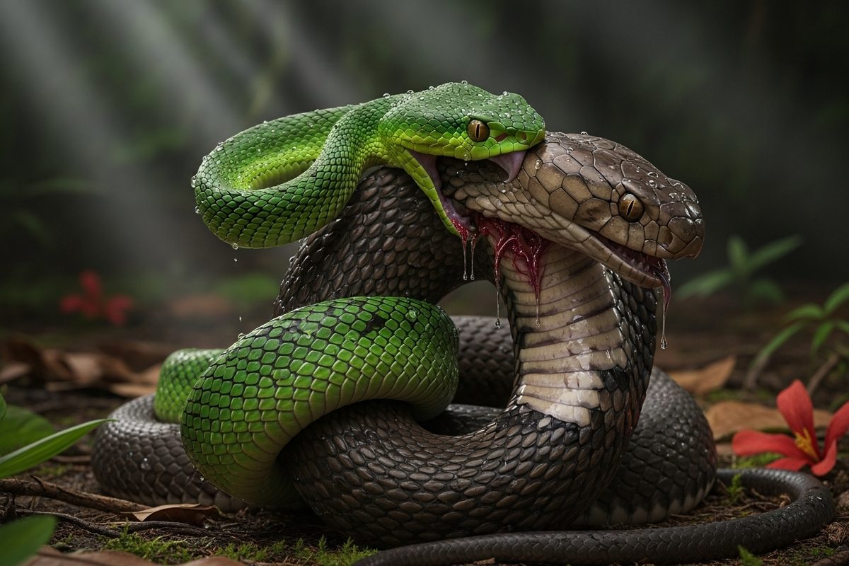 एक जहरीला सांप दूसरे जहरीले सांप को काट ले तो क्या होता है आपने सोचा है कभी क्या हर जहर मौत का पैगाम लाता है