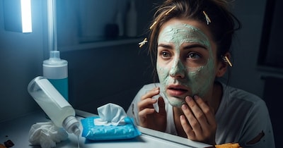 रात की स्किनकेयर गलतियां