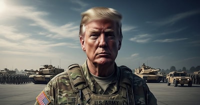 डोनाल्ड ट्रंप. (AI Image)