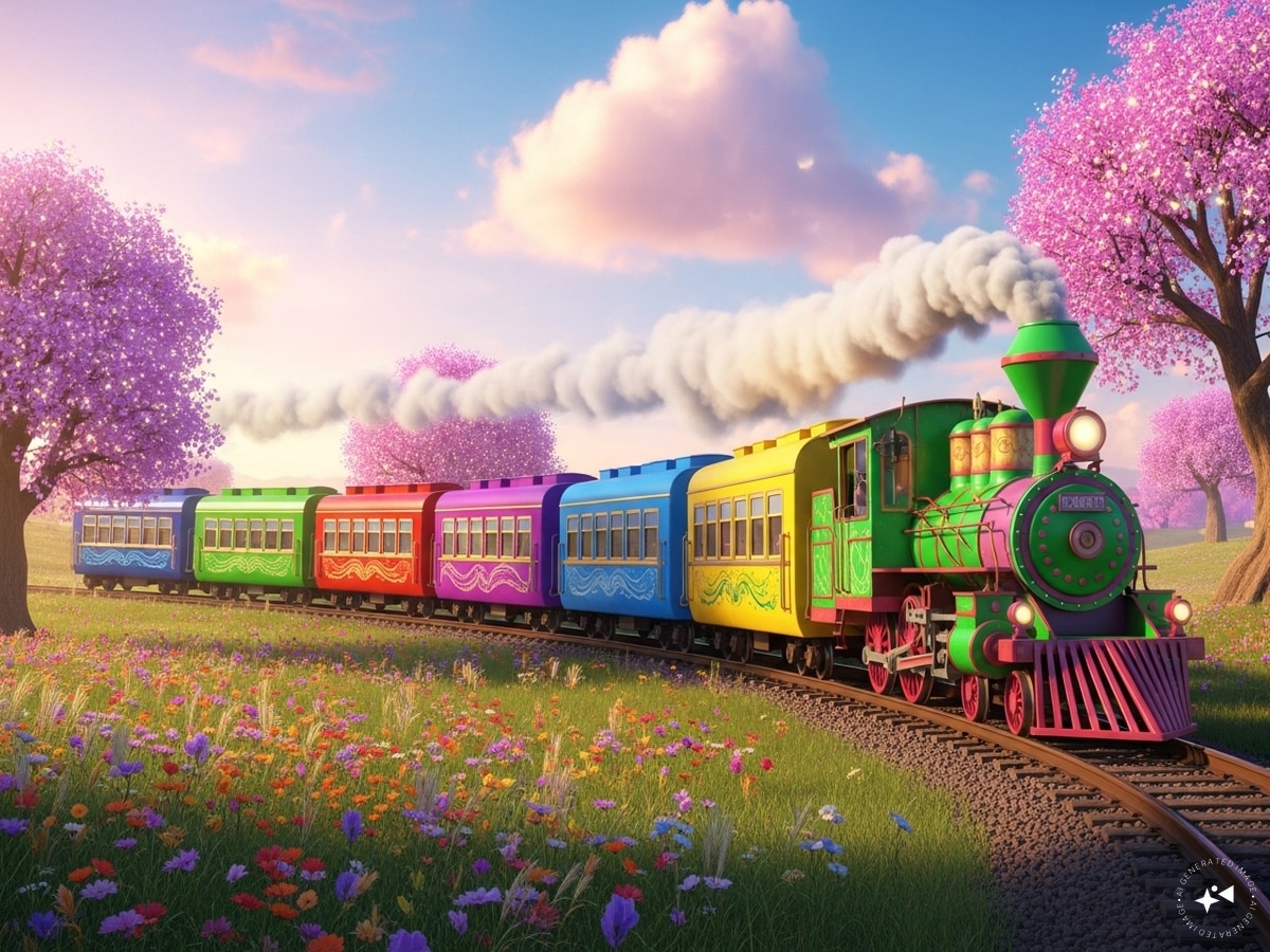 sapne me train dekhna