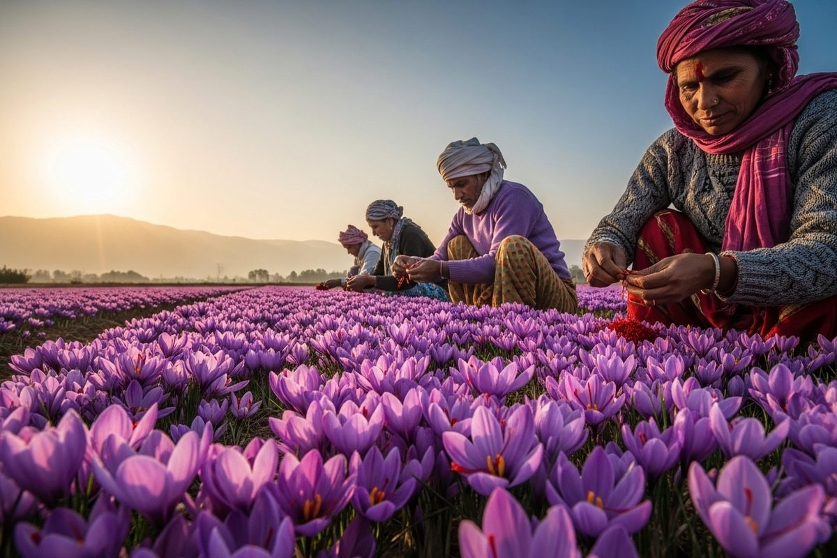 kesar ki kheti: अब बिहार में केसर की खेती होगी संभव, कश्मीर के तापमान में उगेगा; किसानों को होगा मुनाफा!