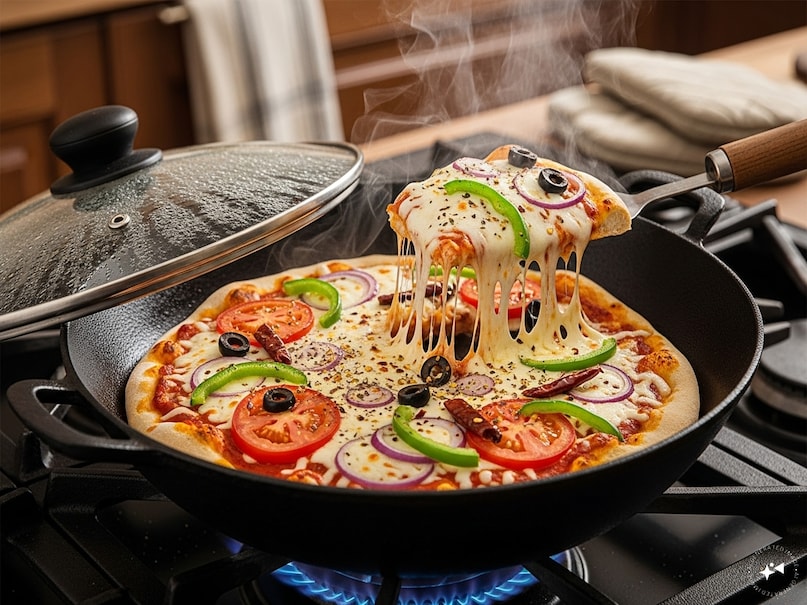 Pizza without oven