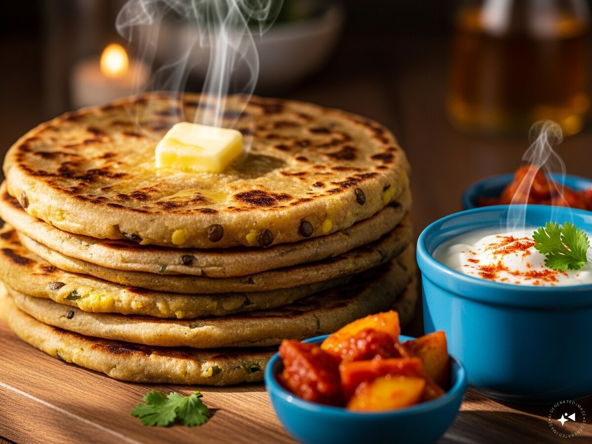 Dal paratha recipe