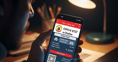 साइबर ठगों का नया जाल: फर्जी ई-चालान SMS से रहें सावधान, बैंक खाते खाली हो सकते हैं.