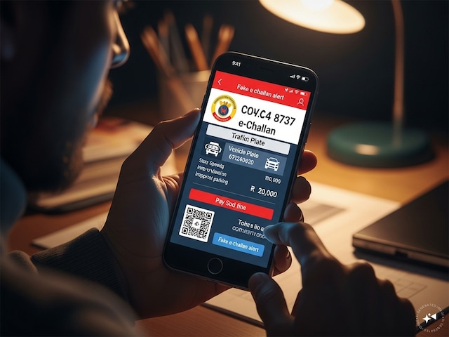 Cyber thugs are issuing challans, not traffic police. Stay away from e-challan messages. Cyber thugs are issuing challans, not traffic police. Stay away from e-challan messages.