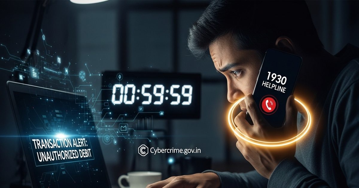 60 मिनट में बच सकता है आपका पैसा! जानें साइबर फ्रॉड का 'गोल्डन ऑवर' और 1930 हेल्पलाइन का पूरा सच