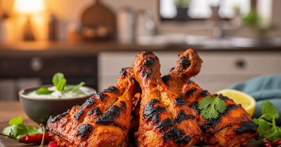 घर पर बनाएं तंदूरी चिकन