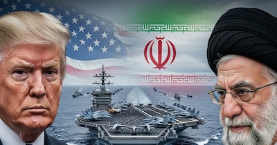 US-Iran Tensions Escalate: Trump Threatens Naval Armada, Iran Warns of Retaliation
