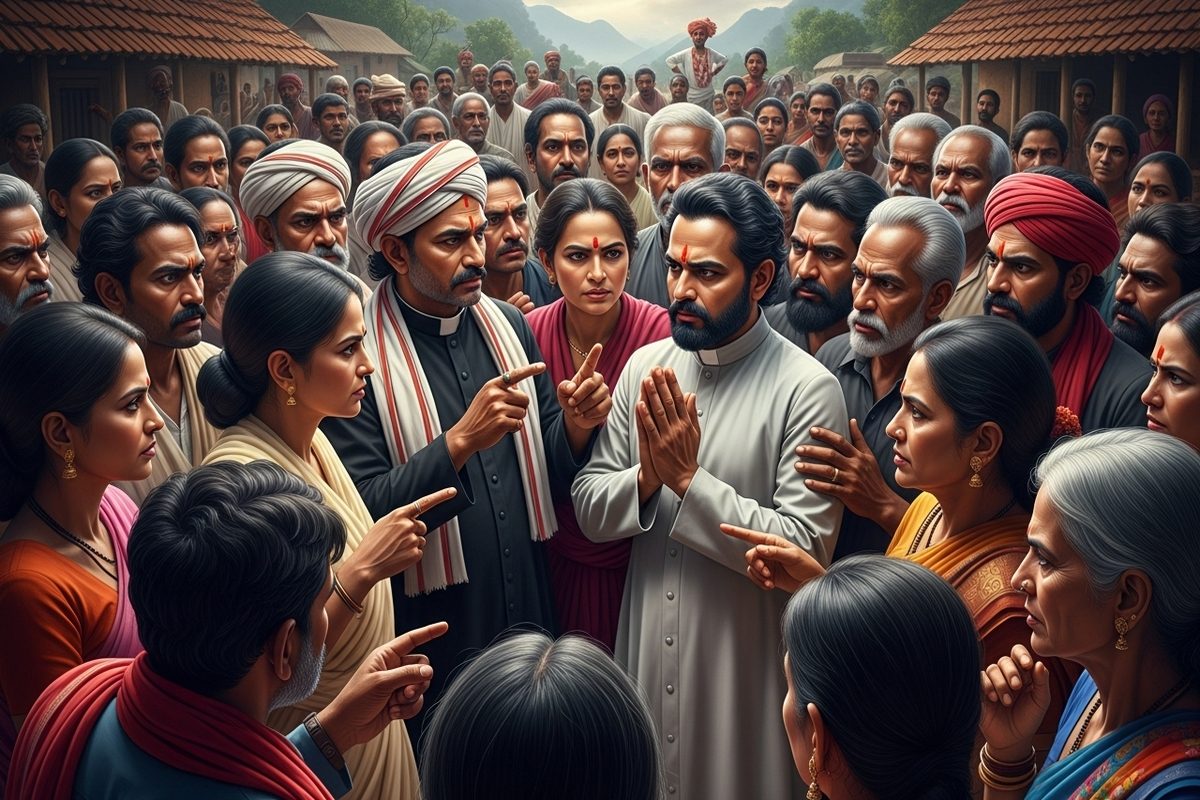 ओडिशा में पादरी को जूतों की माला और नाली का गंदा पानी क्‍यों पिलाया गयायहां जानें वजह