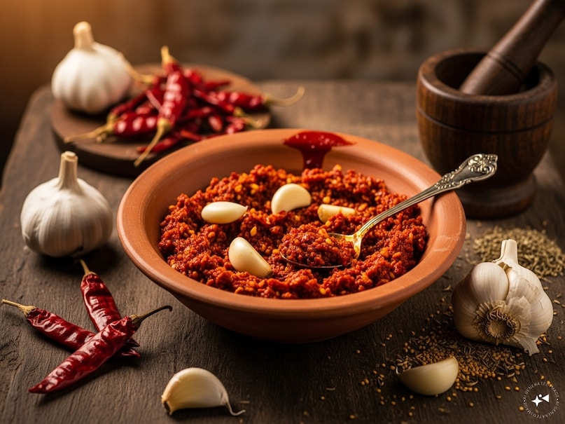 Rajasthani Lechon Chutney Recipe