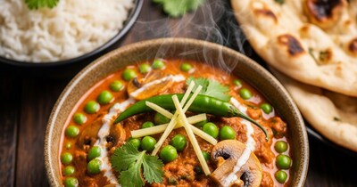 Creamy Peas Mushroom: Restaurant-Style Dish Ready in Minutes!