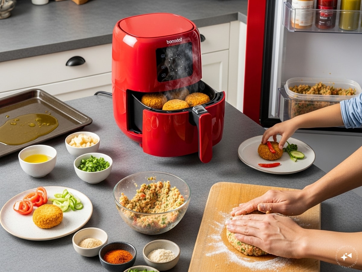 Palak Matar Cutlet Recipe