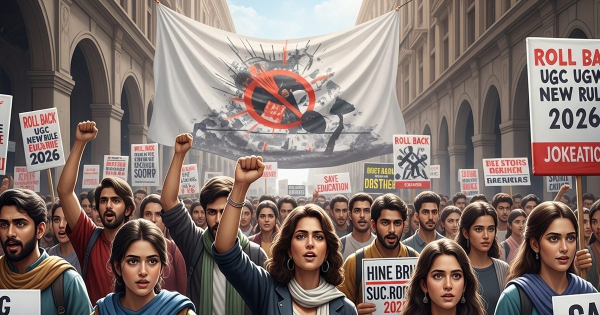 UGC Protest 2026: सवर्ण सांसदों को चूड़ियां, इस्‍तीफा और बवाल...यूजीसी पर कहां-कैसे गरमाया माहौल, अब तक क्या हुआ?