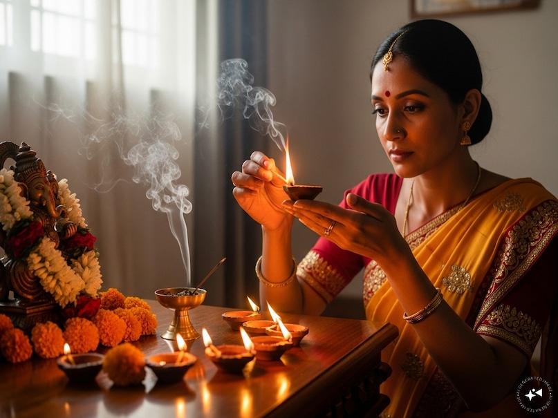 diya rules in puja diya rules in puja