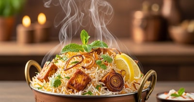 हैदराबादी पनीर बिरयानी रेसिपी