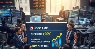 HDFC AMC की डबल डिजिट छलांग: म्यूचुअल फंड बूम के बीच प्रॉफिट और एयूएम में जबरदस्त उछाल