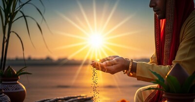 मकर संक्रांति पर सूर्य देव को काला तिल अर्पित करते हैं.