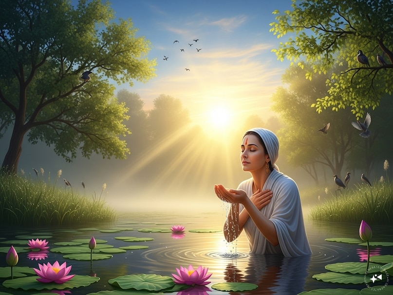 Laddu Gopal bathing rituals