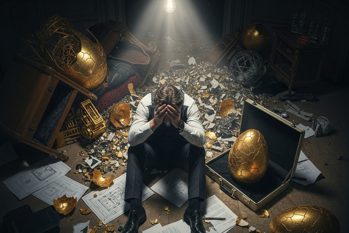 सोने के अंडों के चक्‍कर में ऐसा फिरा दिमाग, ₹2.5 करोड़ से साथ इज्‍जत भी लगा दी दांव, फ‍िर...