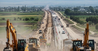 चकेरी पाली फोरलेन सड़क का निर्माण
