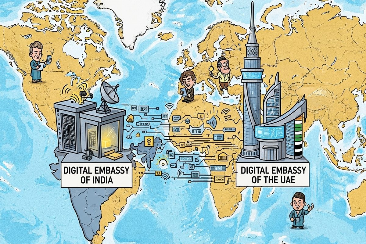 Explainer: क्या होती है डिजिटल एंबेसी जो भारत - यूएई में खोलने की बात ये दूतावास से कितनी अलग