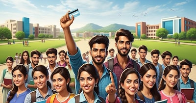 मुख्यमंत्री हेमंत सोरेन की गुरुजी स्टूडेंट क्रेडिट कार्ड योजना झारखंड में 4 प्रतिशत ब्याज पर 15 लाख तक शिक्षा ऋण उपलब्ध कराती है. (AI जेनरेटेड)