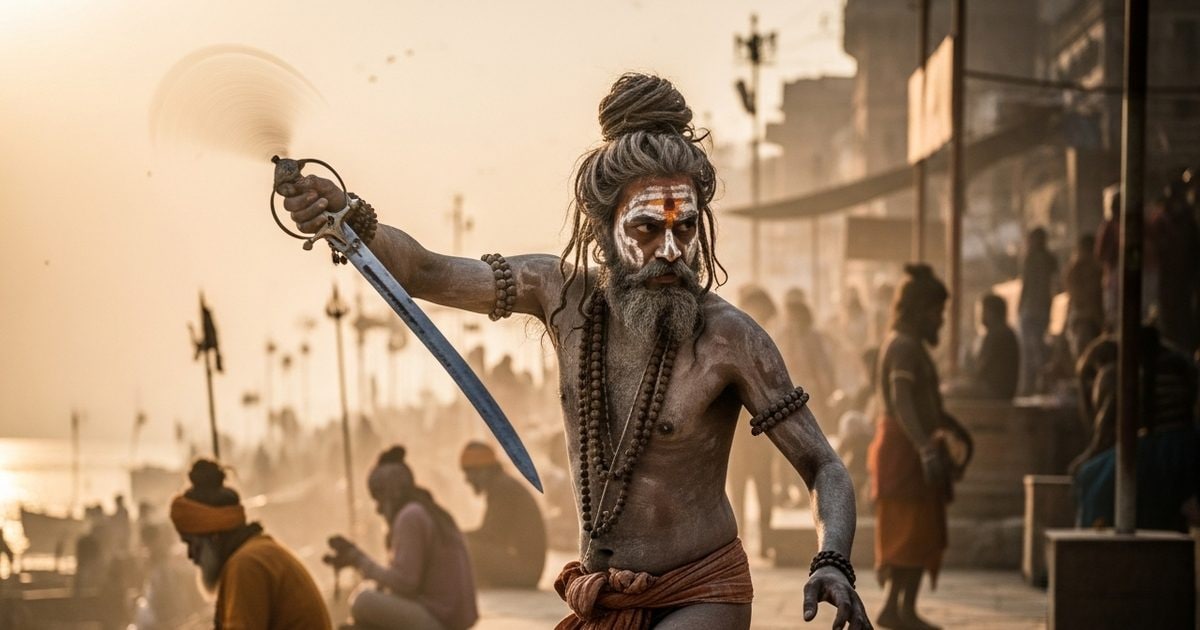 कैसे तलवार और लाठी में एक्सपर्ट होते हैं नागा साधू, माघ मेले में क्यों उनका आना जरूरी