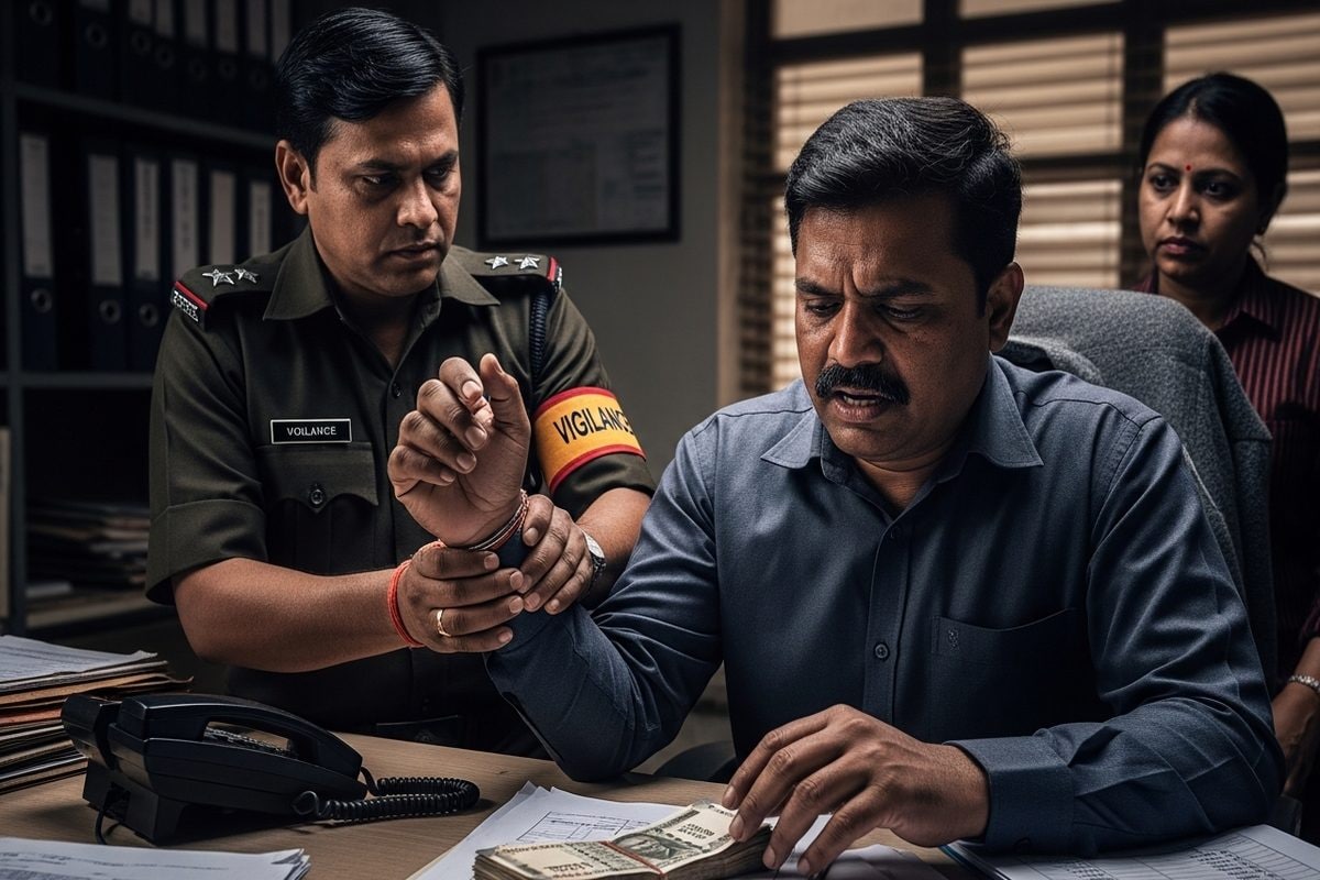 रेलवे कर्मी से बोला, विजिलेंस इंस्‍पेक्‍टर हूं, फिर बोली ऐसी बात, अपने जाल में ही फंस गया