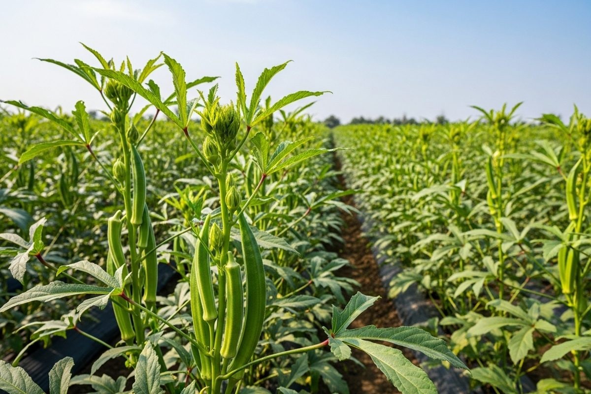Improved Okra Variety: VNR VBH 980 भिंडी की उन्नत और खास वैरायटी 40 से 50 दिन में तैयार होगी लगातार आमदनी
