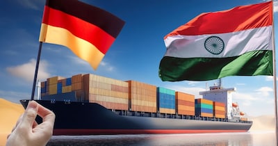 भारत और जर्मनी के बीच मुक्‍त व्‍यापार समझौते पर बातचीत चल रही है.  